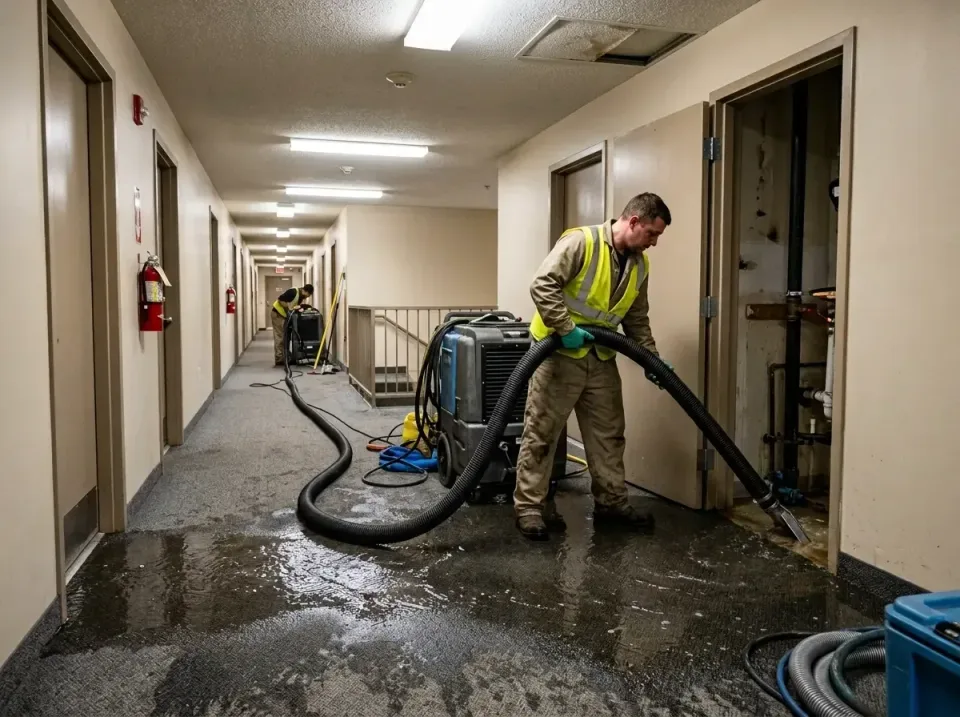 multi-unit-apartment-hallway-f-005 — frequently asked questions, Emergency Burst Pipe Water Extraction & Removal in Kennett…